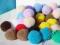 JolaDecor POMPON POMPONY KULECZKI MIX 50 SZT