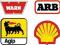 Naklejka Naklejki Logo ARB WARN AGIP SHELL