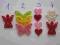 Scrapbooking, filcowanie, filc - ozdoby z filcu