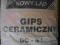 GIPS CERAMICZNY do odlewów 1,5 kg