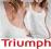 Triumph koszulka białą koszulka top 48 H615