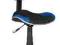 FOTEL MŁODZIEŻOWY Q-G2 NIEBIESKI CZARNY BIURKO DOM