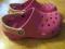Klapki Chodaki Crocs różowe r.32-33 (1/3) 20,5cm