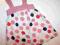ELLE - SUKIENKA KROPKI podszewka - SUPER STAN - 86
