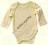 MOTHERCARE żółte body 3-6m