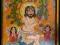 CHRYSTUS EUCHARYSTYCZNY IKONA LUDOWA