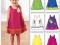 WYKRÓJ wykroje SUKIENKI roz 1-3 lat a # W 222