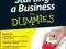 STARTING A BUSINESS FOR DUMMIES Colin Barrow