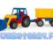 WADER TRAKTOR Z PRZYCZEPĄ 361317
