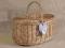 WAKACYJNY KOSZ PIKNIKOWY ZAMYKANY WIKLINA ZDOBIONY