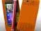 *etui pokrowiec HTC Salsa+rysik+folia TYRE orange