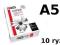 __ PAPIER XERO _ A5 80g/m2 _ 500ark _ 10 ryz _FVAT