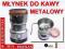 SOLIDNY METALOWY MŁYNEK DO KAWY TURBO TV260W