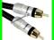 HAMA-079020-KABEL RCA - RCA 0,75 m GOLD