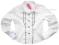 146 POLSKA biała bluzka koszula do szkoły święta