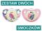 DWA SMOCZKI NUK NIGHT AND DAY BPA FREE 0-6 MC