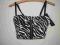 BRALET GORSET ZEBRA HIT BLOGEREK 36/S NOWY MODO