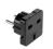 Adapter przejściówka PL wtyk - ANGLIA UK czarny