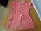 H&amp;M sukienka koralowa w grochy LATO roz. 86