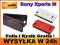 ETUI KABURA SONY XPERIA M C1905 +FOLIA +RYSIK