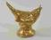 Figurka pozłacana 22k ptak ptaszek odzysk złota