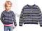 SWETER H&amp;M KARDIGAN GRANATOWY NOWY 110/116