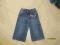BARBIE---SPODNIE JEANSOWE 3/4 110CM