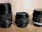 Obiektywy CANON FD 28, 50, 135 - komplet