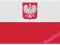 FLAGA POLSKI  Z GODŁEM 65X100