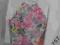 BLUZA bluzka dziewczęca kwiaty 146 cm