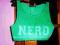 Gorset / bralet / top neon NERD Atmosphere