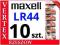 BATERIA 10 SZTUK BATERIE MAXELL LR44 AG13 L1154 13