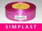 WSTĄŻKA Z ATŁASU SATYNA 2,5cm KROPKI SIMPLAST