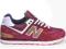 New Balance 574 ML574CAO bordowe burgundowe 41