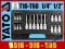 YT-7751 KLUCZE TRZPIENIOWE NASADOWE TORX T10-T60