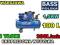 KOMPRESOR 100L SPRĘŻARKA 2 TŁOKI 1,5KW 390L/min