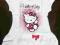 NOWOŚĆ _ HELLO KITTY bluzka tunika top 104/110