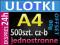 Ulotki A4 500szt czarno-białe 1+0 24h EKSPRES