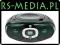 Boombox DUAL P 390 CD Mp3 USB CZARNY Wa-wa