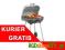 GRILL OGRODOWY WĘGLOWY REGULOWANA POKRYWA KOMFORT