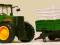 Ogromny traktor RC zdalnie sterowany z przyczepą