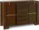 Vox Modern Bufet Komoda (wenge) brązowa