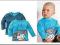 T-shirt niemowlęcy 100% bawełna r.3-6M Paseczki