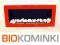 BIOKOMINEK 900x400 CZERWONY +GRATIS! SOL-TECH