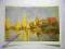 'Regatto in Argenteuil' mal. C. Monet.