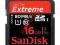 SanDisk Extreme SDHC 16GB - UHS-I - NOWOŚĆ