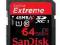 SanDisk Extreme SDXC 64GB - UHS-I - NOWOŚĆ