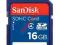 SanDisk SDHC 16GB Class 4 - 15 MB/s - NOWA FVAT