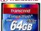 Transcend karta pamięci Compact Flash 64GB 400x FV