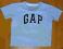 GAP super bawełniany t-shirt LOGO 92 cm